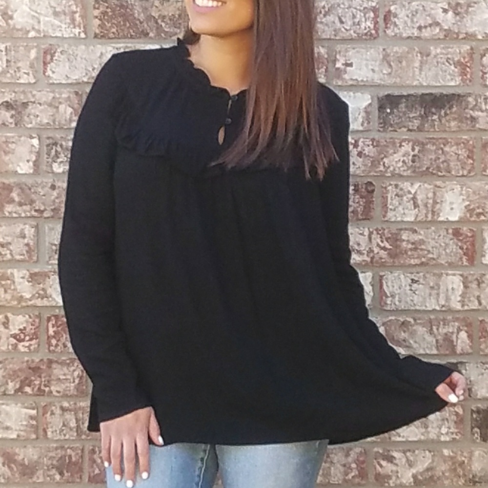 Humble and Kind top-Black